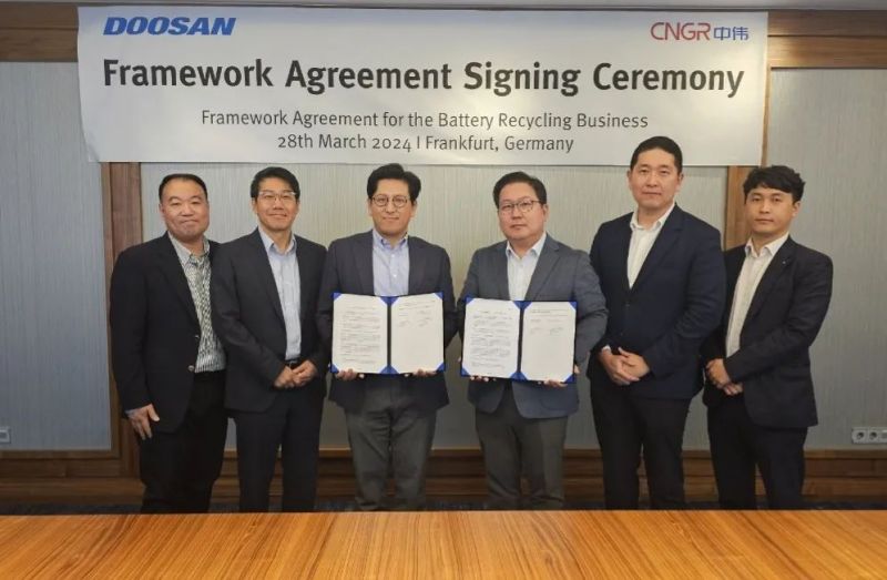 ǲɷDoosan Recycling SolutionǩЭ飬̽ؽ